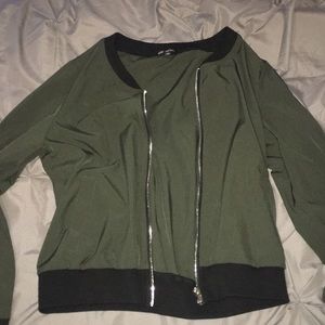 green army bomber jacket